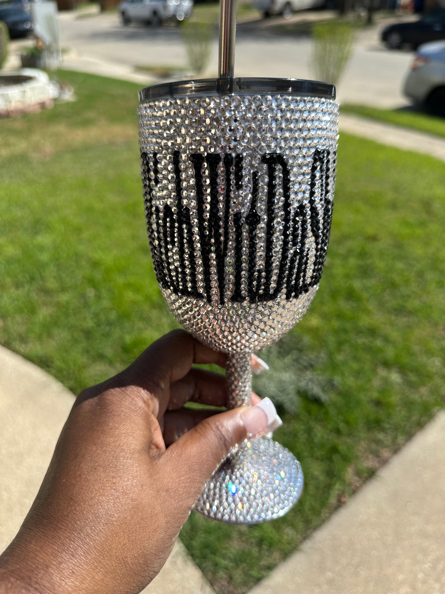 Custom Bling Wine Tumbles, Cups, Coffee Mugs